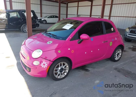 2012 Fiat 500 Pop из США, поврежденный, VIN 3C3CFFAR1CT125208